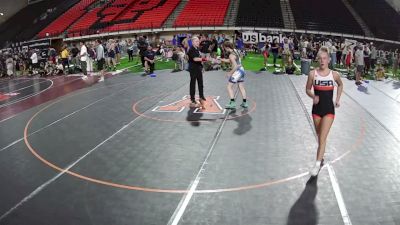140 lbs Quarters - Paige Behm, Idaho vs Dani Sylva, Washington