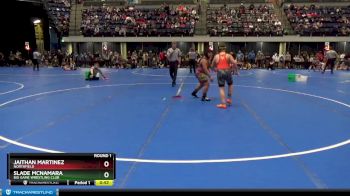 Round 1 - Slade McNamara, Big Game Wrestling Club vs Jaithan Martinez, Northfield