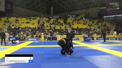 VITÓRIA DAMIANA SILVA DE ASSIS vs NIA BLACKMAN 2023 World Jiu-Jitsu IBJJF Championship