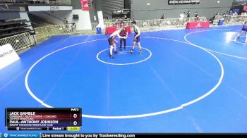 160 lbs Cons. Round 4 - Jack Gamble, Community Youth Center - Concord Campus Wrestling vs Paul-Anthony Johnson, Swamp Monsters Wrestling Club