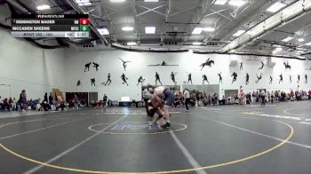 184 lbs Cons. Round 3 - McCaden Skeens, Mount St Joseph vs Remington Bauer, Baldwin Wallace