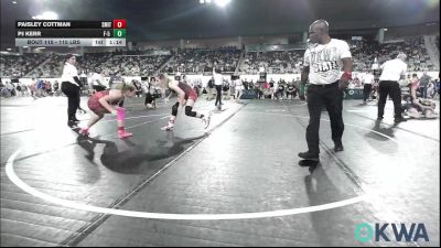 115 lbs Final - Paisley Cottman, Smith Wrestling Academy vs Pj Kerr, F-5 Grappling