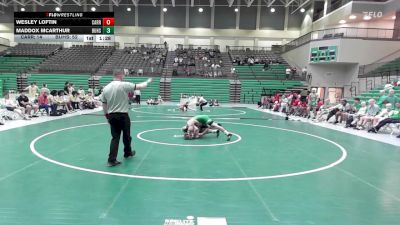 138 lbs Quarters & 1st Wb (16 Team) - Wesley Loftin, Carrollton vs Maddox McArthur, Buford HS