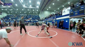 76 lbs Rr Rnd 2 - Aiden Hawkins, Blackwell Wrestling Club vs Mason Giberti, Mustang Bronco Wrestling Club