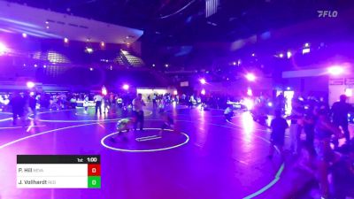 66 lbs Consolation - Paxton Hill, Nevada Elite vs Jillian Vollhardt, Red Wave Wrestling