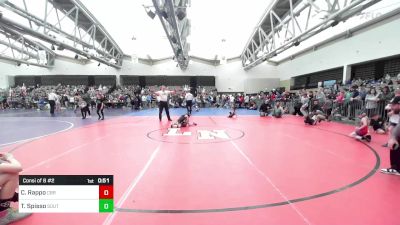 51-T lbs Consi Of 8 #2 - Cade Rappo, Central Bucks K-8 vs Thomas Spisso, South Plainfield