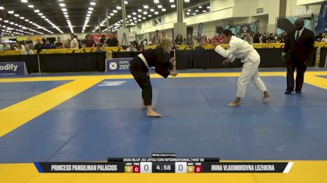 Princess Pangilinan Palacios vs Irina Vladimirovna Lozhkina 2026 IBJJF Jiu-Jitsu CON International