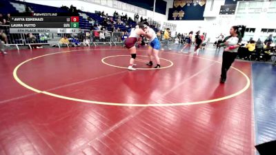 190 lbs 5th Place Match - Aviya Eskenazi, La Serna vs Laura Hutto, San Pasqual