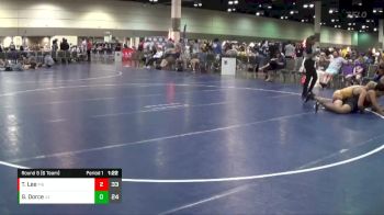 182 lbs Round 5 (6 Team) - Tyler Lee, Indiana Smackdown Black vs Gabriel Dorce, Camden Outsiders Socs