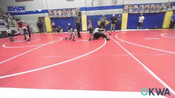 45 lbs Round Of 16 - Rhett Jenkins, Beggs Youth Wrestling Program vs Adonis Johnson, Pitbull Wrestling Academy