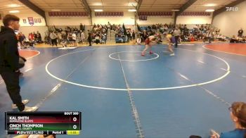 120A Cons. Round 3 - Cinch Thompson, Campbell County vs Kal Smith, Burns/Pine Bluffs