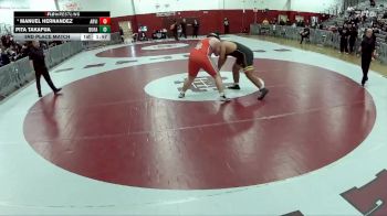 285 lbs 3rd Place Match - Pita Takafua, Durango vs Manuel Hernandez, Arbor View