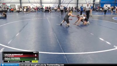 Elite 157 lbs Semifinal - Colton Bornholdt, St. Cloud State vs Paolo Salminen, Minnesota State Mankato