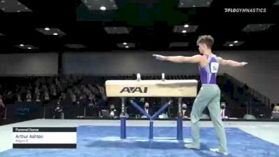 Arthur Ashton - Pommel Horse, Region 5 - 2021 Winter Cup & Elite Team Cup