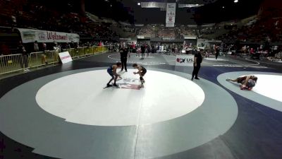 84 lbs Cons. Quarters - Lorenzo Choto, Daniel Cormier Wrestling Club vs Aiden Garcia, Scotsmen Wrestling Club