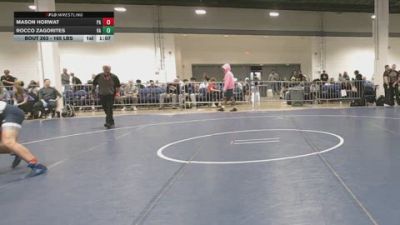 165 lbs Round Of 32 - Mason Horwat, PA vs Rocco Zagorites, VA