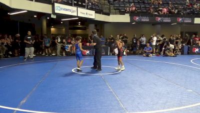 59 lbs Cons. Quarters - Jaxson Streeter, Alpha Elite Wrestling vs Dominic Maximo, Cyclones Wrestling & Fitness