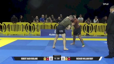 Richard William Roby vs Robert Bash Rigilano 2025 Pan IBJJF Jiu-Jitsu No-Gi Championship