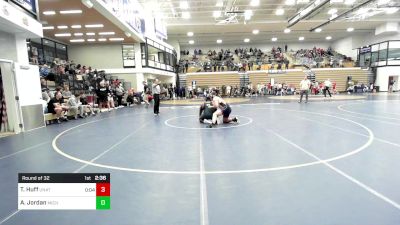 285 lbs Round Of 32 - Thaddeus Huff, Unattached- Bellarmine vs Austin Jordan, Michigan