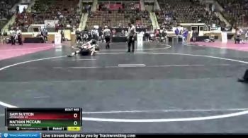 132 lbs Semifinal - Sam Sutton, Homewood Hs vs Nathan Mccain, Mountain Brook