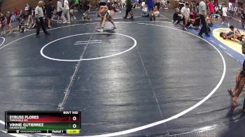 133 lbs Quarterfinal - Syruss Flores, Threshold WC vs Vinnie Gutierrez, Church Boyz