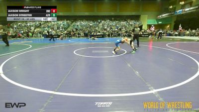 64 lbs Round Of 16 - Jaxson Wright, Bartlesville Wrestling Club vs Jaxson Streeter, Alpha Elite