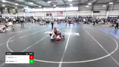 157 lbs Quarterfinal - Trenton Hardy, Mingus Mountain WC vs Matthew Steele, Nvrtc