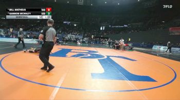 5A Boys 150 lbs Semifinal - Bill Matheus, Thurston Boys vs Gannon McNulty, Redmond Boys