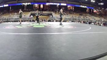 157 lbs Champ. Round 1 - Brody Leal, Mater Academy vs Brock Weaver, Camden County