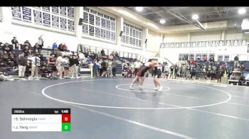 285 lbs Quarterfinal - Semih Selimoglu, Farmington vs Jaxon Yang, Windsor