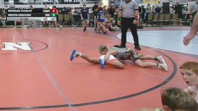 79 lbs Rr Rnd 2 - Brendan Stanley, Triumph - EL vs Westin Deshong, TNWC - EL