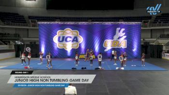 Henderson Middle School - Junior High Non Tumbling Game Day [2024 Junior High Non Tumbling Game Day Day 1] 2024 UCA Space Center Regional
