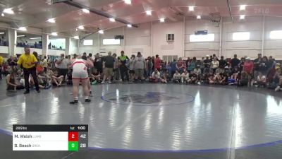 285 lbs Pools - Michael Welsh, Lumberyard (NY) vs Brock Beach, Grease Monkeys