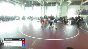 165 kg Quarterfinal - Nikko Castillo, West Coast Wrestling vs Andrew Martinez, Chaparral HS