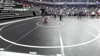 78 lbs Consi Of 4 - Samuel Sarabia, Rogersville WC vs Wade Baker, Team Apex