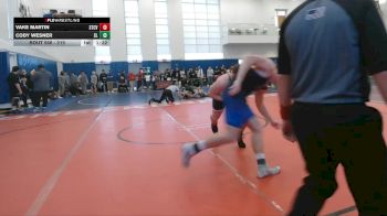 215 lbs Champ. Round 1 - Vake Martin, St Christopher vs Cody Wesner, Southern Lehigh