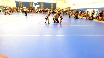 40 lbs Round 2 - Amaya Martinez, Madera Grapplers vs Noah Luna, Threshold Wrestling Club