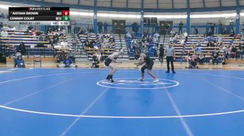157 lbs Cons. Round 2 - Nathan Brown, Murray State vs Conner Colby, Fort Hays Tech Northwest College