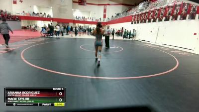 107 lbs Round 3 - Arianna Rodriguez, South Grand Prairie (Girls) vs Macie Taylor, Northwest Eaton (Girls)