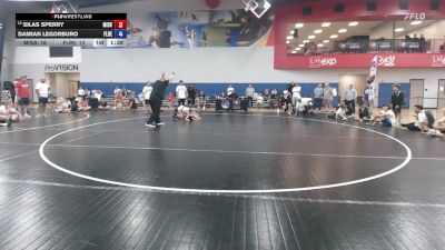 100 lbs Silas Sperry, Missouri vs Damian Legorburo, Florida Red