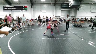 80 lbs Round 4 (6 Team) - Tatum De Lange, Panhandle Pitbulls vs Matthew Barfield, Morris Fitness