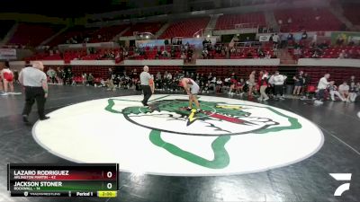 215 lbs 1st And 3rd - Lazaro Rodriguez, Arlington Martin vs Jackson Stoner, Rockwall