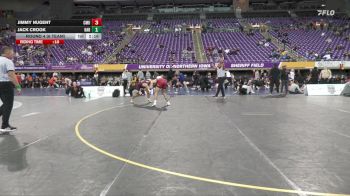 149 lbs Round 4 (6 Team) - Jack Crook, Harvard vs Jimmy Nugent, Central Michigan