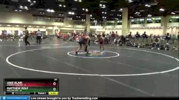 138 lbs Round 2 (10 Team) - Jake Blair, Cowboy Forever vs Matthew Rolf, Wellington