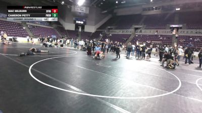 134.6-142.2 lbs Champ. Round 1 - Mac Milburn, Black Fox Wrestling Academy vs Cameron Petty, Pueblo West Storm Wrestling