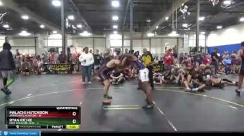 115 lbs Quarterfinals (8 Team) - Ryan Richie, Peer Pressure Elite vs Malachi Hutchison, American Gladiators