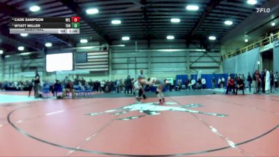 120 lbs Semifinal - Wyatt Miller, Tonopah vs Cade Sampson, Wells