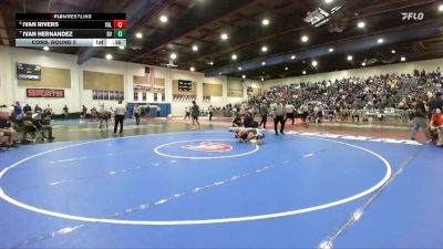 132 Boys Cons. Round 5 - Ivan Hernandez, Bonita Vista vs Ivan Rivers, Valhalla