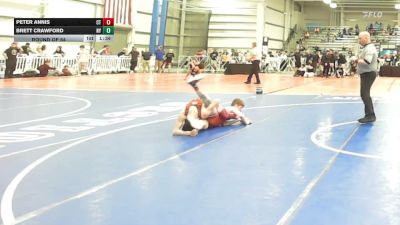 113 lbs Round Of 64 - Peter Annis, CT vs Brett Crawford, NY