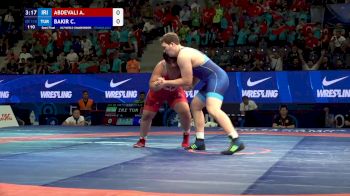 110 kg 1/2 Final - Amirhossein Morad ABDEVALI, Iran vs Cemal Yusuf BAKIR, Turkey